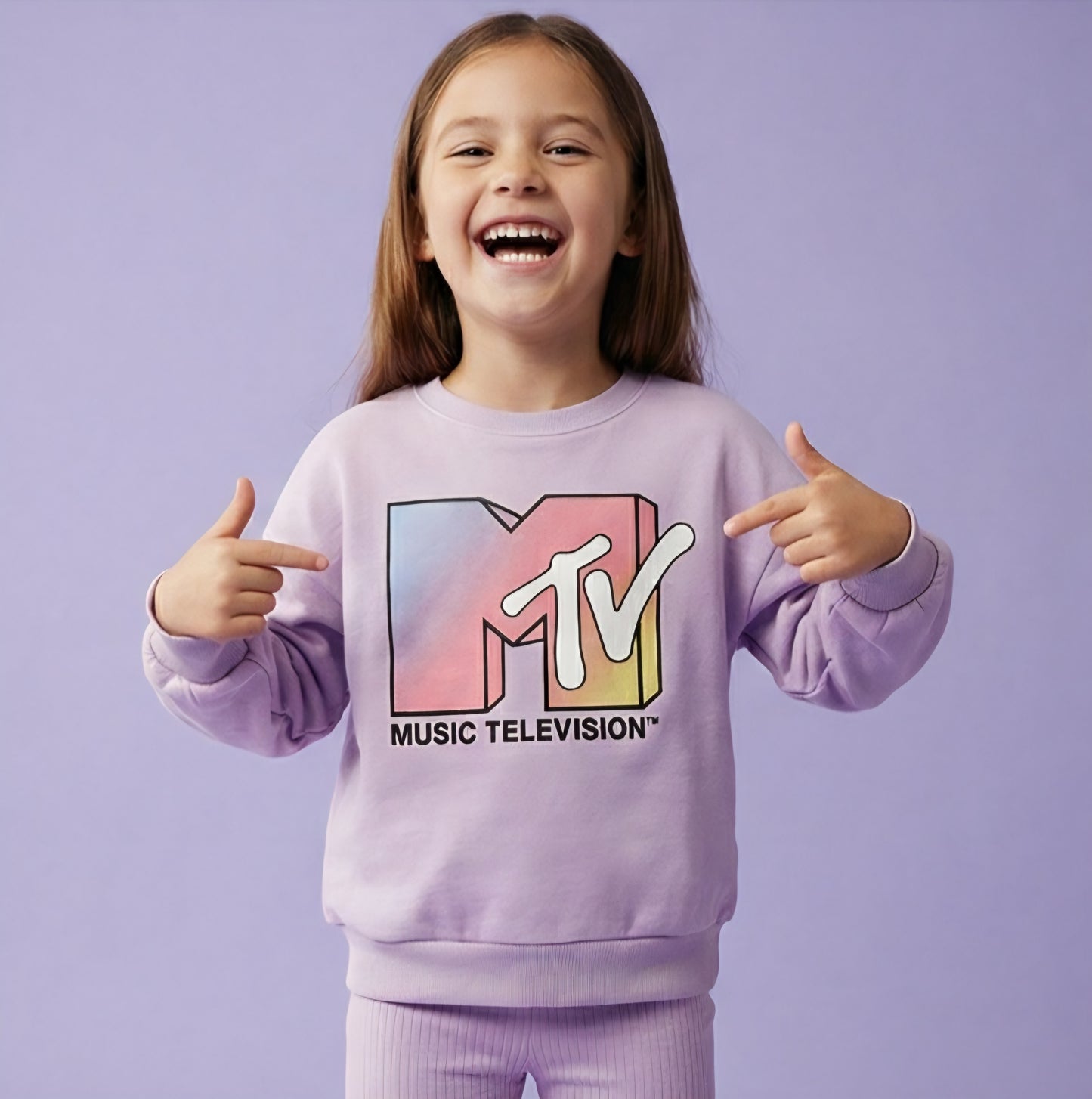 Conjunto niña mtv