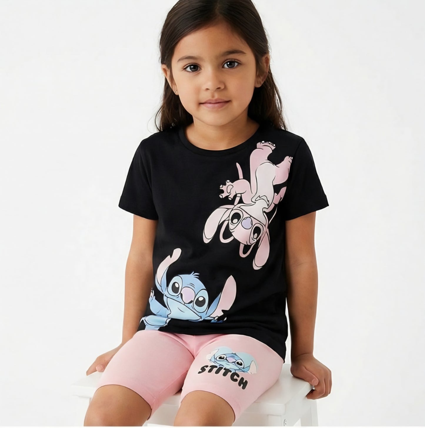 CONJUNTO BIKER LILO Y STICH