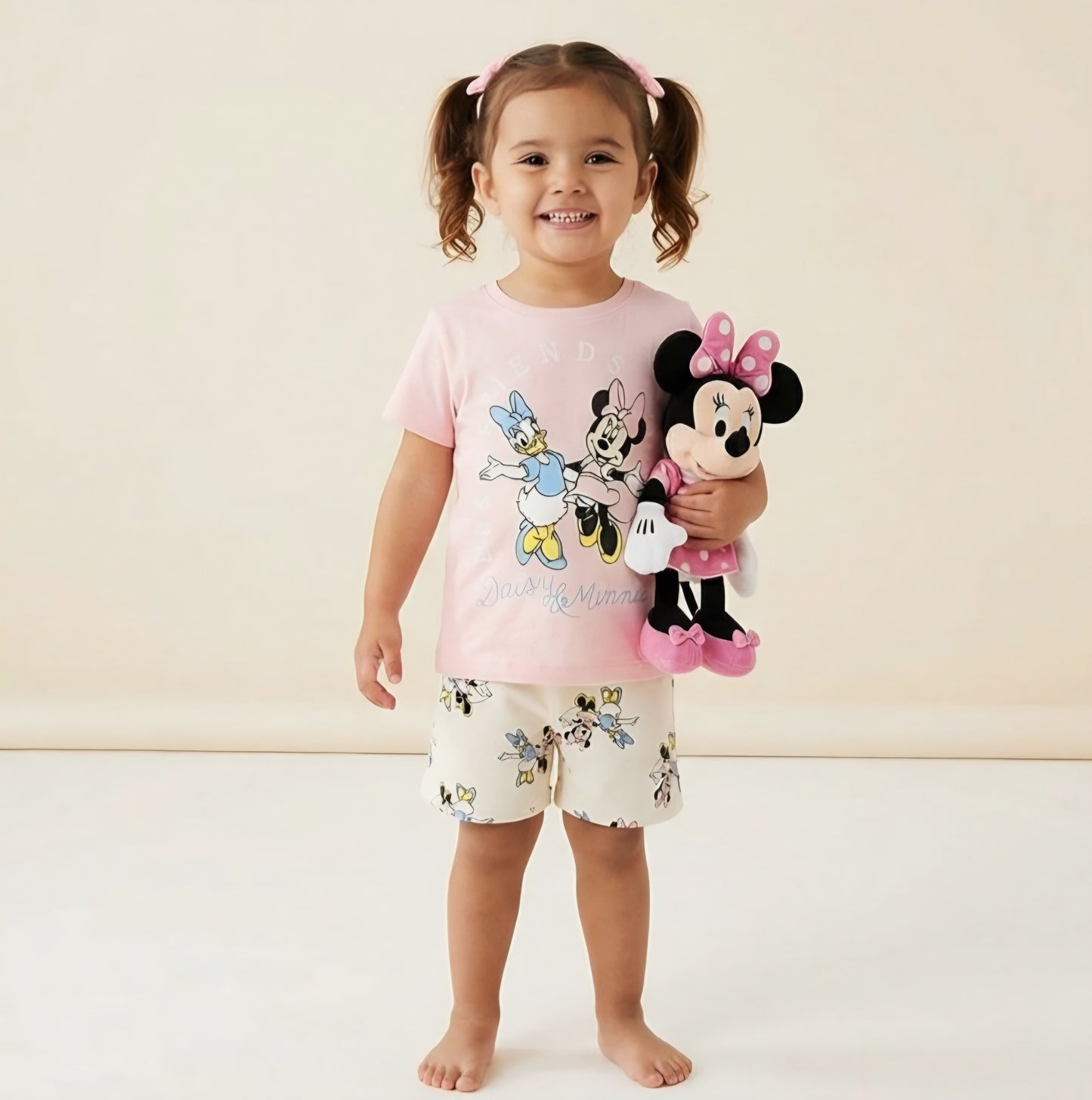 CONJUNTO BIKER MINNIE MOUSE Y DAISY