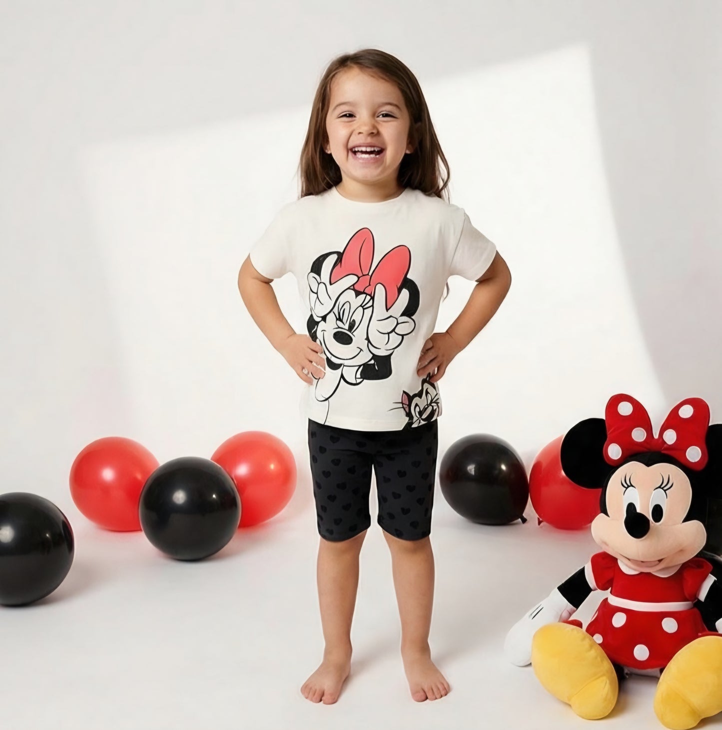 CONJUNTO BIKER MINNIE MOUSE