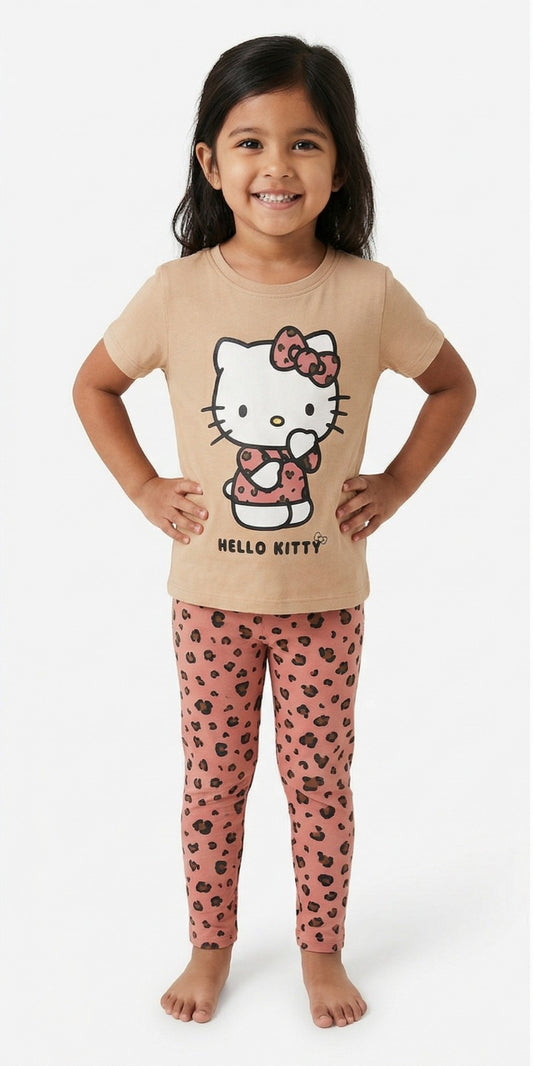 CONJUNTO LEGGINS  HELLO KITTY